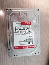 hard disk western digitale 4TB SATA 6GB