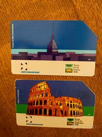 Schede telefoniche "Le tabaccherie"