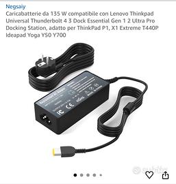 Caricabatterie Lenovo 135W Slim Tip NUOVO