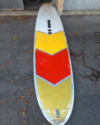 tavola windsurf vintage  usata come sup supsurf