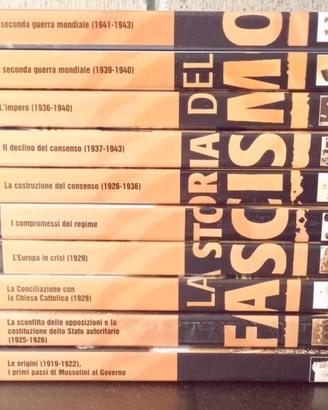 dvd La storia del fascismo