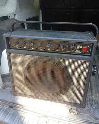 Amplificatore chitarra mixer 6 can monitor Davoli 
