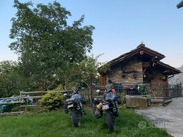 Baita con giardino recintato