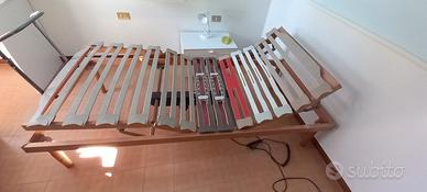 Rete elettrica a doghe e materasso