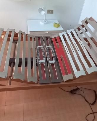 Rete elettrica a doghe e materasso