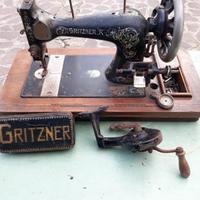 Macchina da cucire antica Gritzner