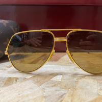 Occhiali da sole Cartier Vendome oro