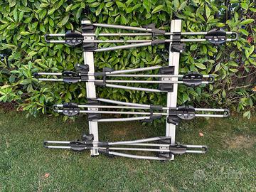 porta bici a 4 + barre laterali marca thule