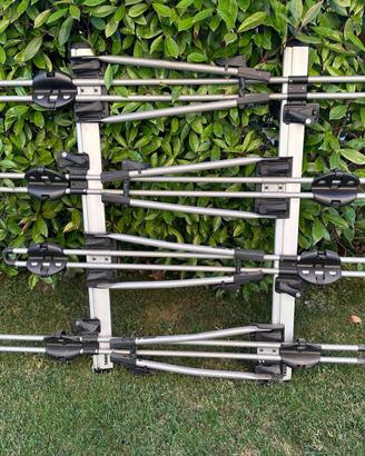 porta bici a 4 + barre laterali marca thule