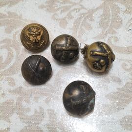 Bottoni militari francesi d'epoca 