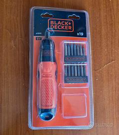 Avvitatore elettrico a batteria Black+Decker 