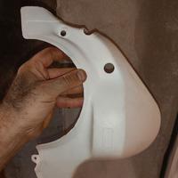 Copri carter plastica Utah bianco nos vespa