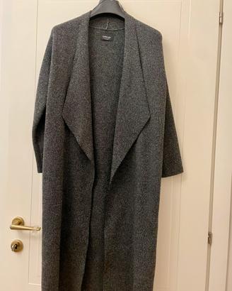 Soprabito lungo grigio sale e pepe Zara – Taglia S