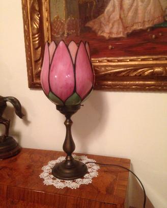 LAMPADA LIBERTY VINTAGE-FIORE ROSA