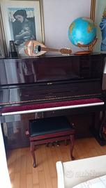 Pianoforte verticale TUNICA TU500 nero lucido