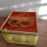 Scatola latta Lazzaroni