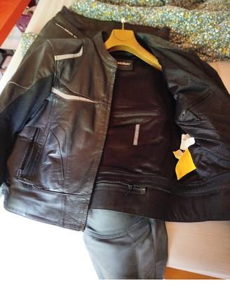 abbigliamento pelle moto