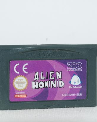 alien hominid game boy advance gba sp sparatutto 