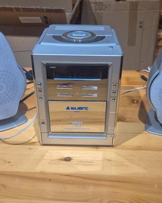 Stereo Majestic con lettore CD/DVD