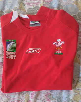 Maglia Galles Mondiali Rugby 2007
