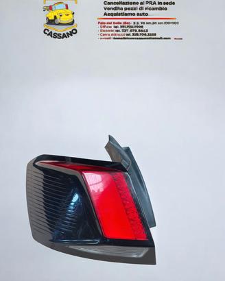 FARO POSTERIORE SINISTRO PEUGEOT 3008 ANNO:2017