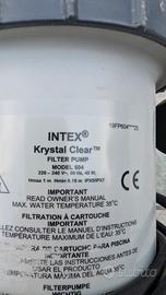 Pompa Intex mod. 604 per piscina