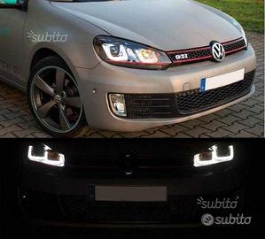 Fari anteriori TUBE LED VW GOLF 6 GTI7 Look