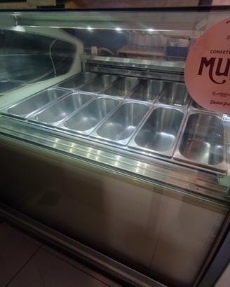 Bancone Frigo vetrina gelati 