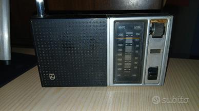 Radio portatile Philips 90RL114 anni 70.