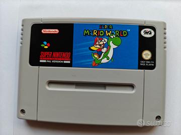 Super Mario World Super Nintendo – Cartuccia Loose