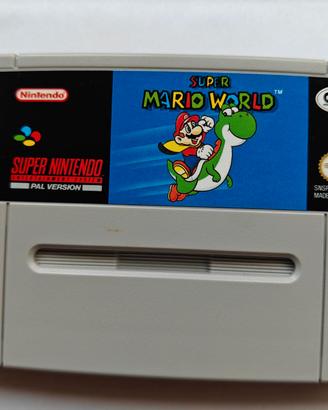 Super Mario World Super Nintendo – Cartuccia Loose