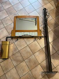 Specchiera porta ombrelli vintage