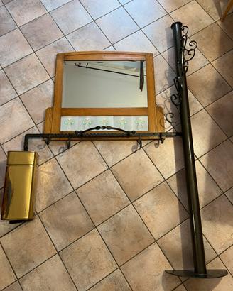 Specchiera porta ombrelli vintage