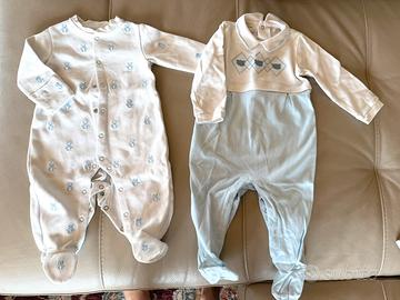 Set 2 tutine Prénatal tg 6-9 mesi