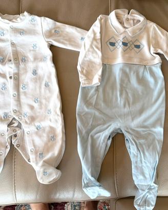 Set 2 tutine Prénatal tg 6-9 mesi