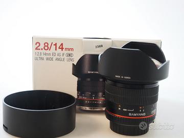 SAMYANG 14MM F 2.8 ED AS IF UMC X NIKON