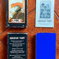 Aquarian Tarot Blue Backs Vintage Edition 1975