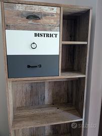 Mobile Libreria stile industrial