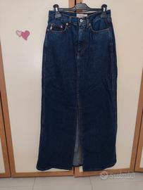 Gonna jeans lunga vintage
