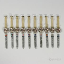 Gruppo di Dieci Orologi Swatch Olympic Team - 1996