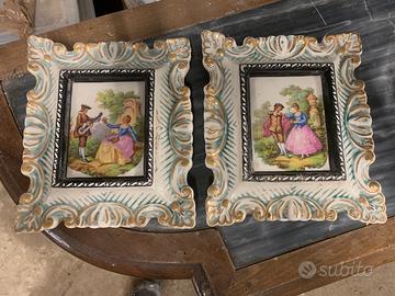 Porcellana Canova stile Fragonard - Rossi d’Asiago