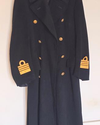 Cappotto Marina Militare  Ufficiale  Vintage 