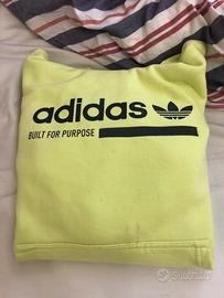 Felpa adidas outlet fluo