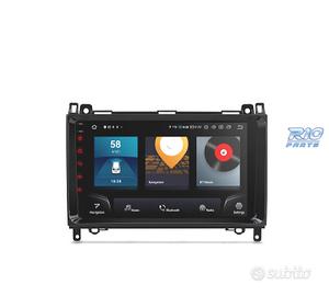 RADIO GPS ANDROID 13 MERCEDES-BENZ W639 9" QUALCO