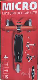 Mini Micro 3in1 Deluxe Nuovo monopattino originale