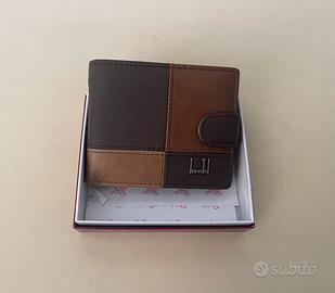 Portafoglio in vera pelle