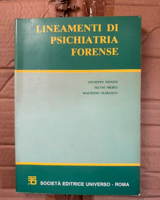 Lineamenti di Psichiatria Forense Donini SEU 1989