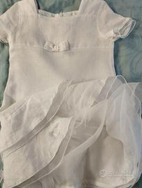 Vestito abito cerimonia bambina 24 mesi 92 cm