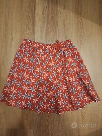 Gonnellina 10 anni con fiori bambina