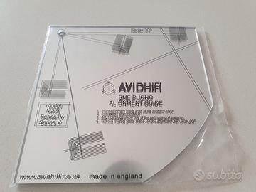 Avid HiFi Allineamento Braccio Giradischi